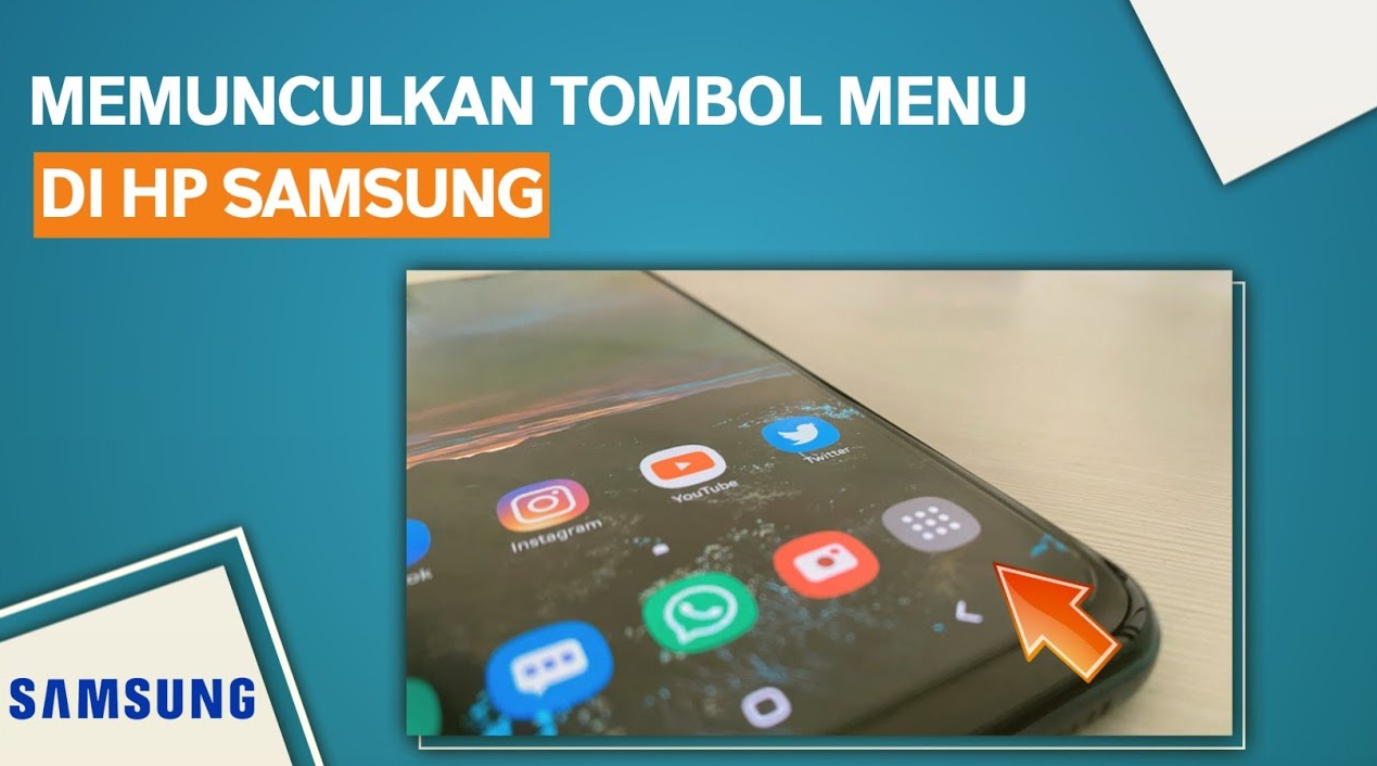 Cara Menampilkan Tombol Menu di Samsung A50