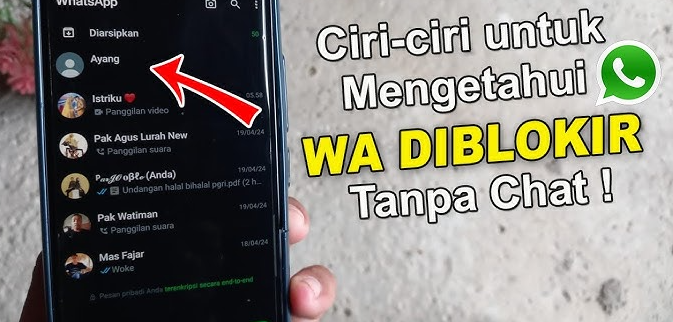 Cara Mengetahui WA Diblokir Tanpa Chat